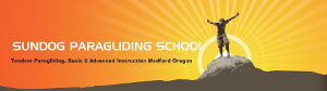 Sam Crocker dba Sundog Paragliding School Logo